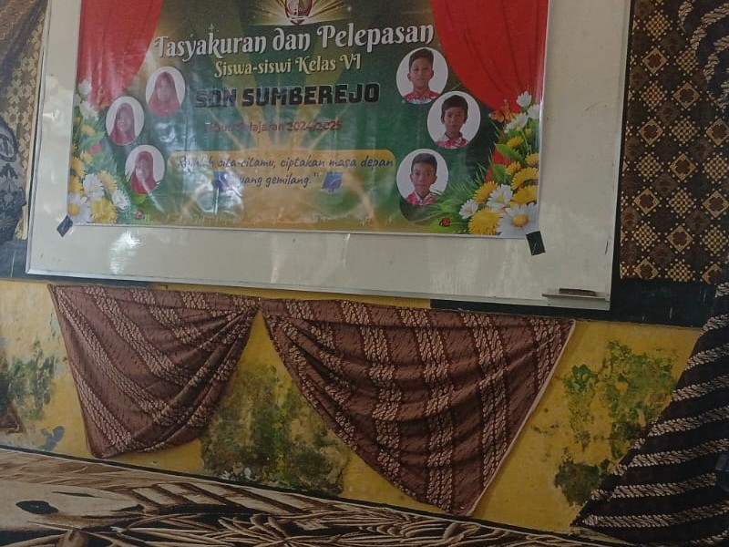 Tasyakkuran dan Pisah Kenang Siswa Kelas 6 Tahun Pelajaran 2024/2025